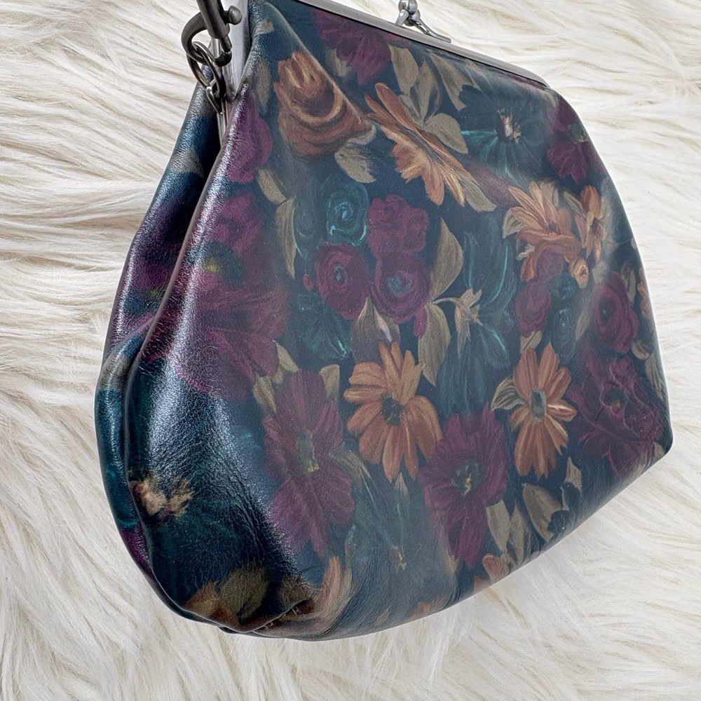 Patricia Nash Cassini Clutch Kisslock Wristlet‎ Peruvian Painting Leather - Picture 3 of 11
